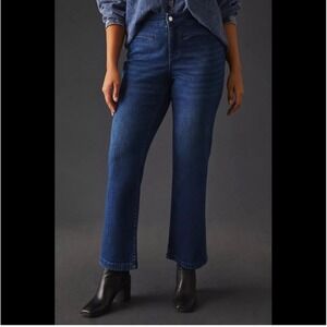 MAEVE BY ANTHROPOLOGIE Essential mid‎ rise Jeans Women's 28x26 Crop Straight Leg